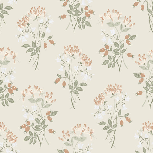 Papier peint Midbec - Kaprifol - Beige 12307