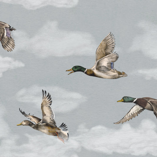 Summer Gray Wallpaper - Voyage - Nordic Grey