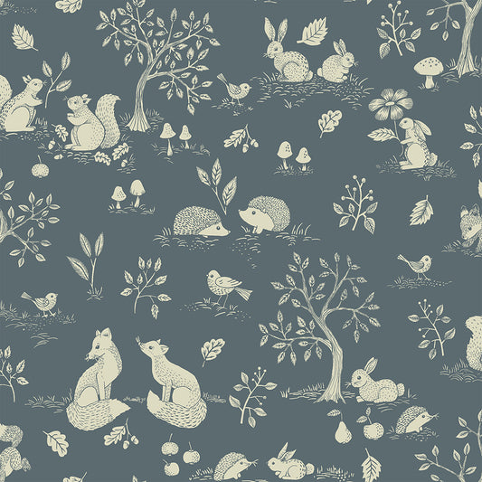 Papier peint Midbec - Ivar 44129 - Bleu