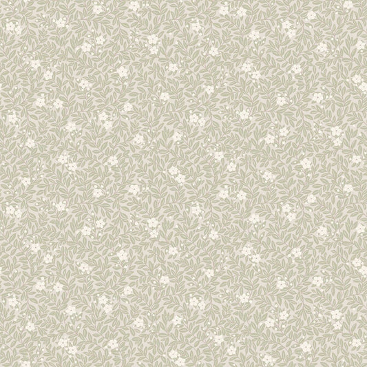 Borastapeter Wallpaper - Myrten - Khaki Green