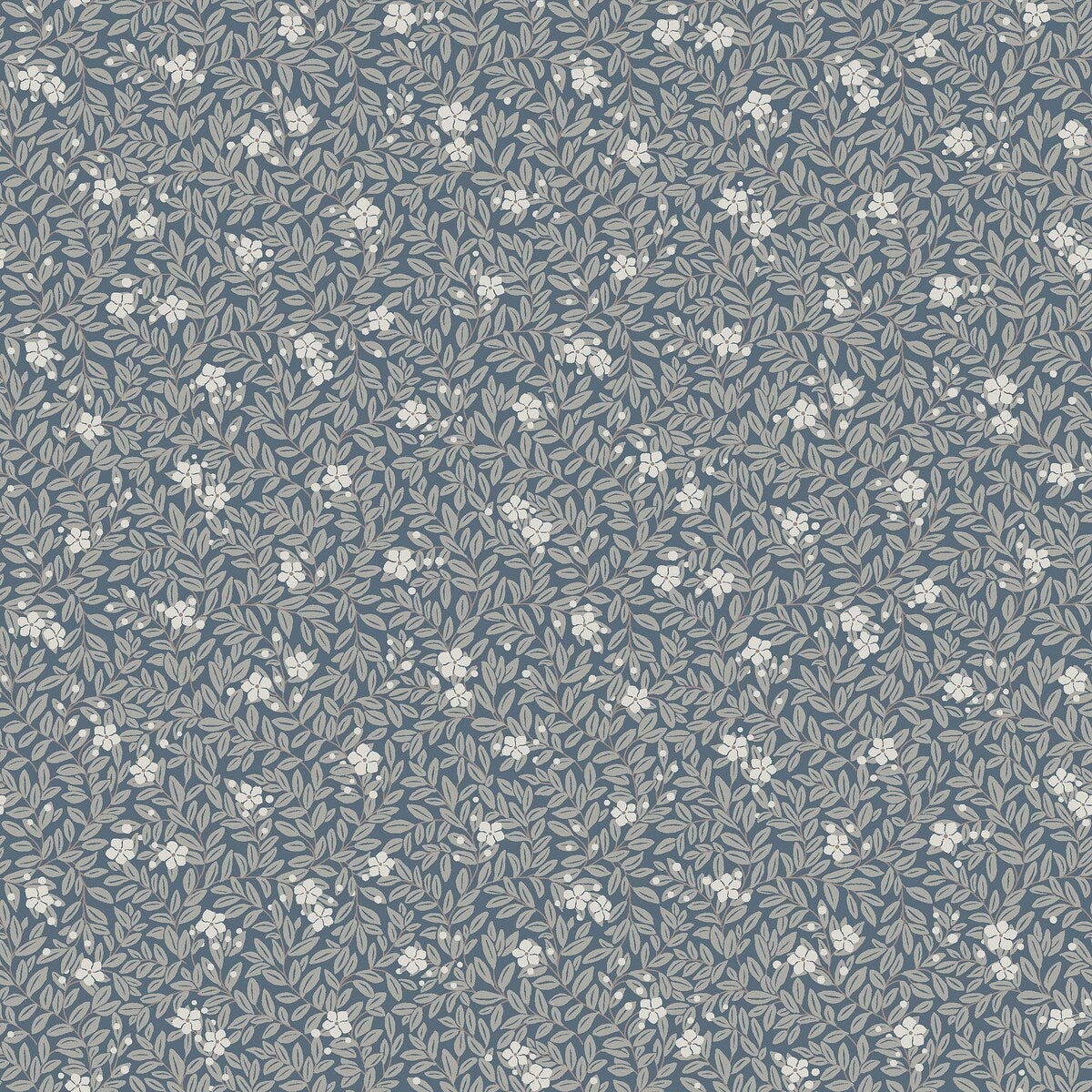 Borastapeter Wallpaper - Myrten - Blue