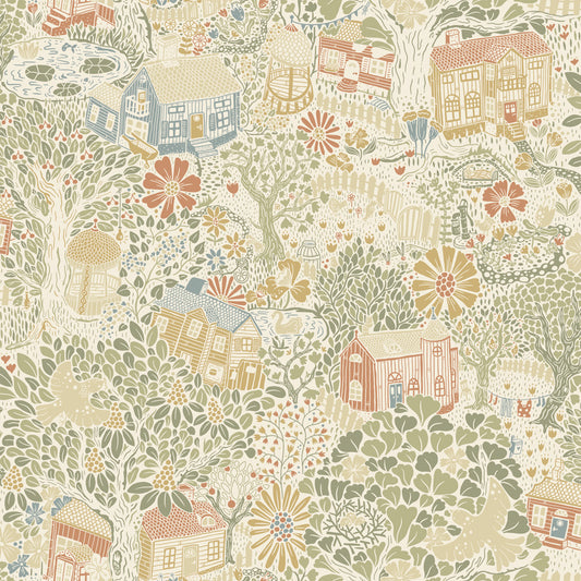 Papier peint Midbec - Bygga Bo 63001 - Avoine