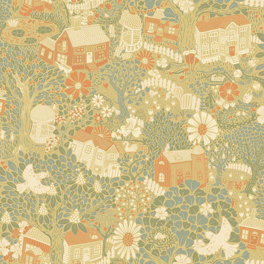Midbec wallpaper - Bygga Bo 63002 - Calm Green