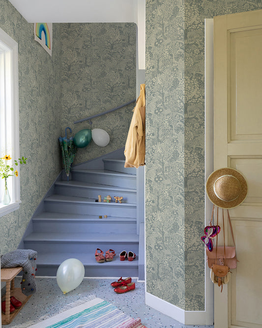 Midbec wallpaper - Bygga Bo 63005 - Blue