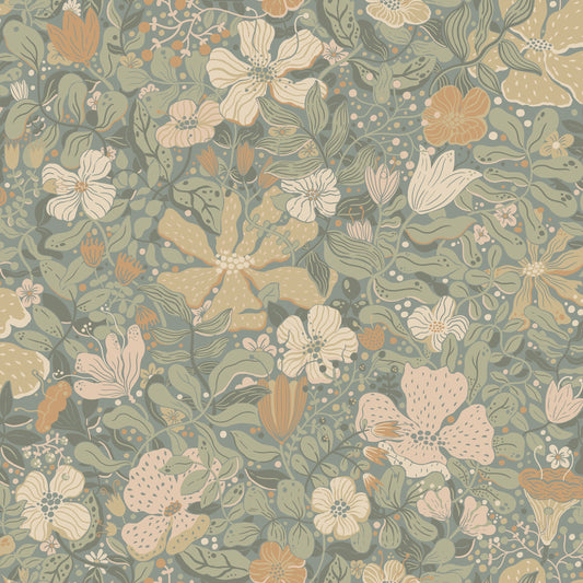 Midbec wallpaper - Midsommar - Blue