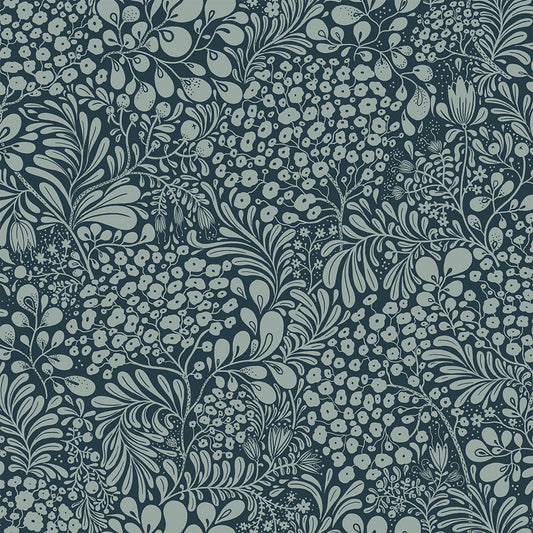 Papier peint Midbec - Siv - Bleu