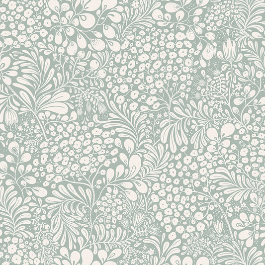 Papier peint Midbec - Siv - Vert