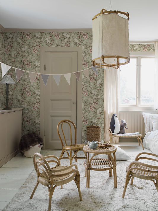 Papier peint Borastapeter - Forêt magique - Vert