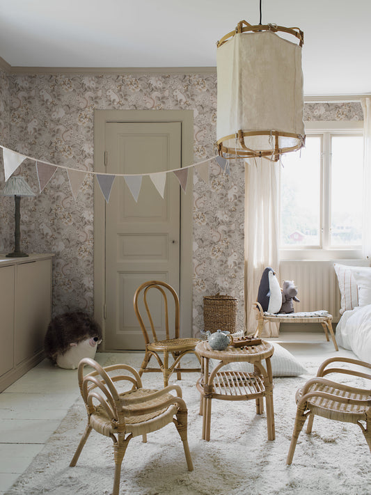 Papier peint Borastapeter - Forêt magique - Beige