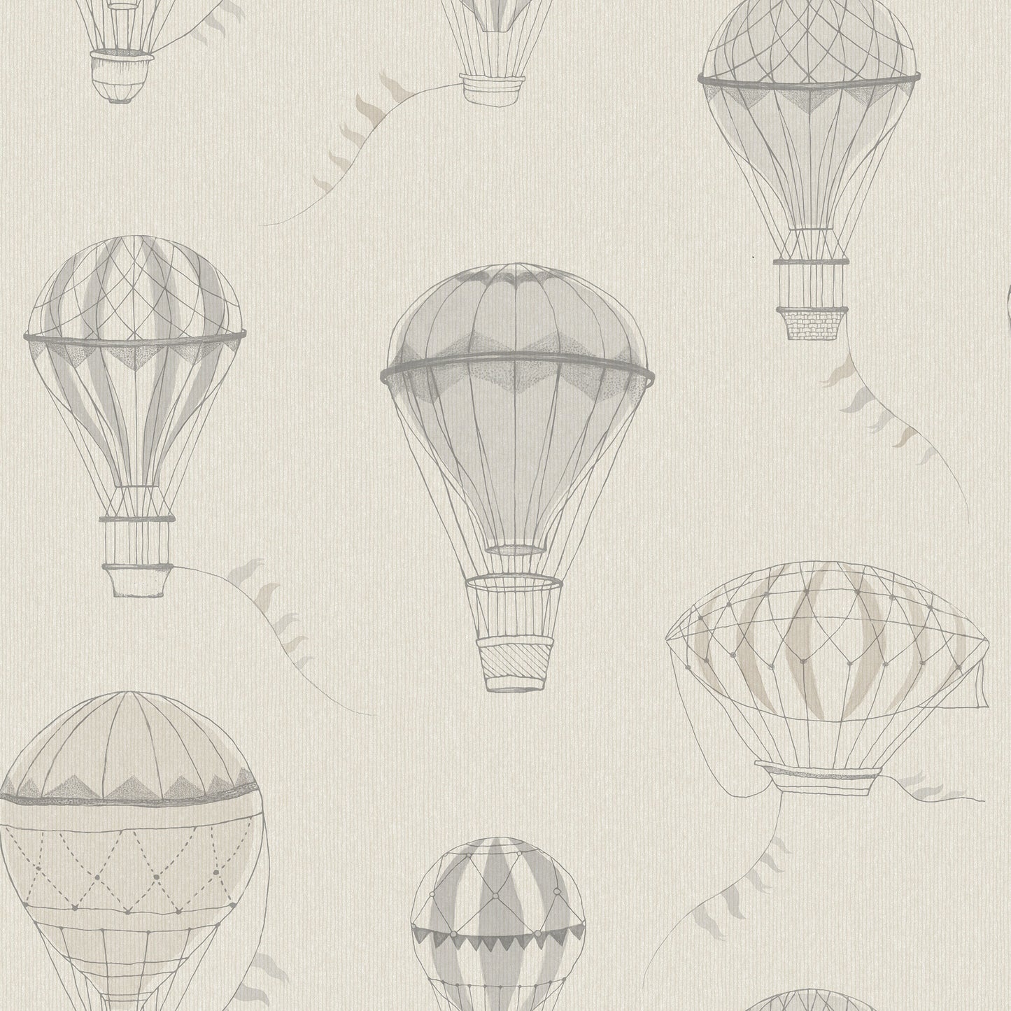 Papier peint Borastapeter - Dans le ciel - Gris et beige