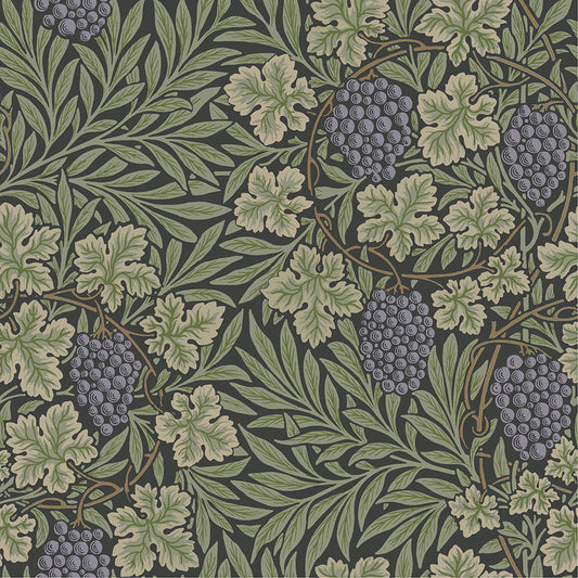 Papier peint William Morris - Vigne - Violet