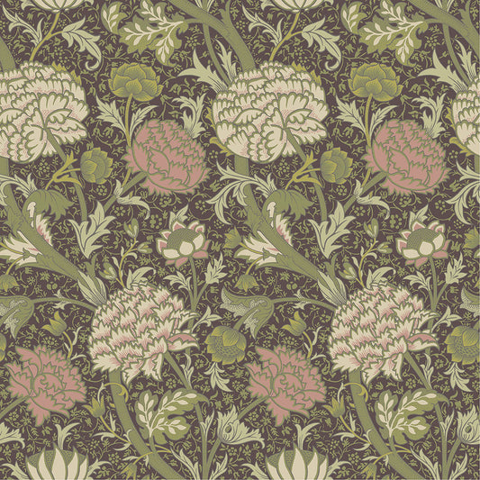 Papier peint William Morris - Cray - Rose