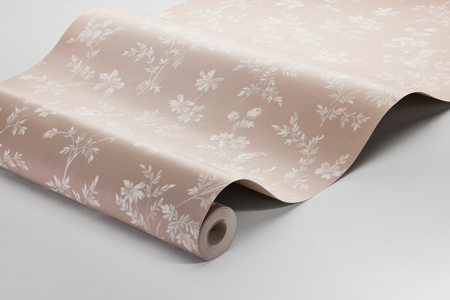 Papier peint Borastapeter - Angsblomma - Rose poudré