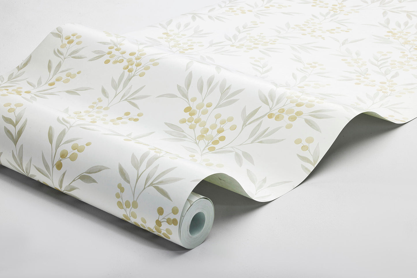 Borastapeter Wallpaper - Forest Berries 4714 - Red and Verdant Green