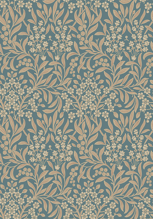 Papier peint Borastapeter - Kryddhyllan 4187 - Bleu