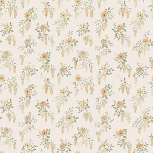 Summer Gray Wallpaper - Thirza - Amber