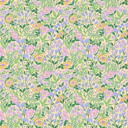 Summer Gray Wallpaper - Lola, Petit - Lemon