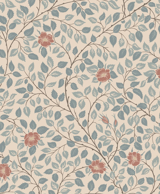 Papier peint Sandberg - Solliden, bleu
