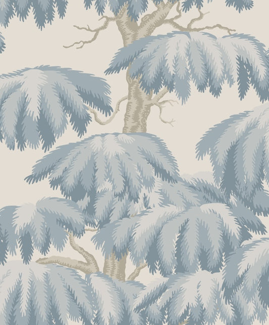 Sandberg Wallpaper - Alba, Light Blue - S10665