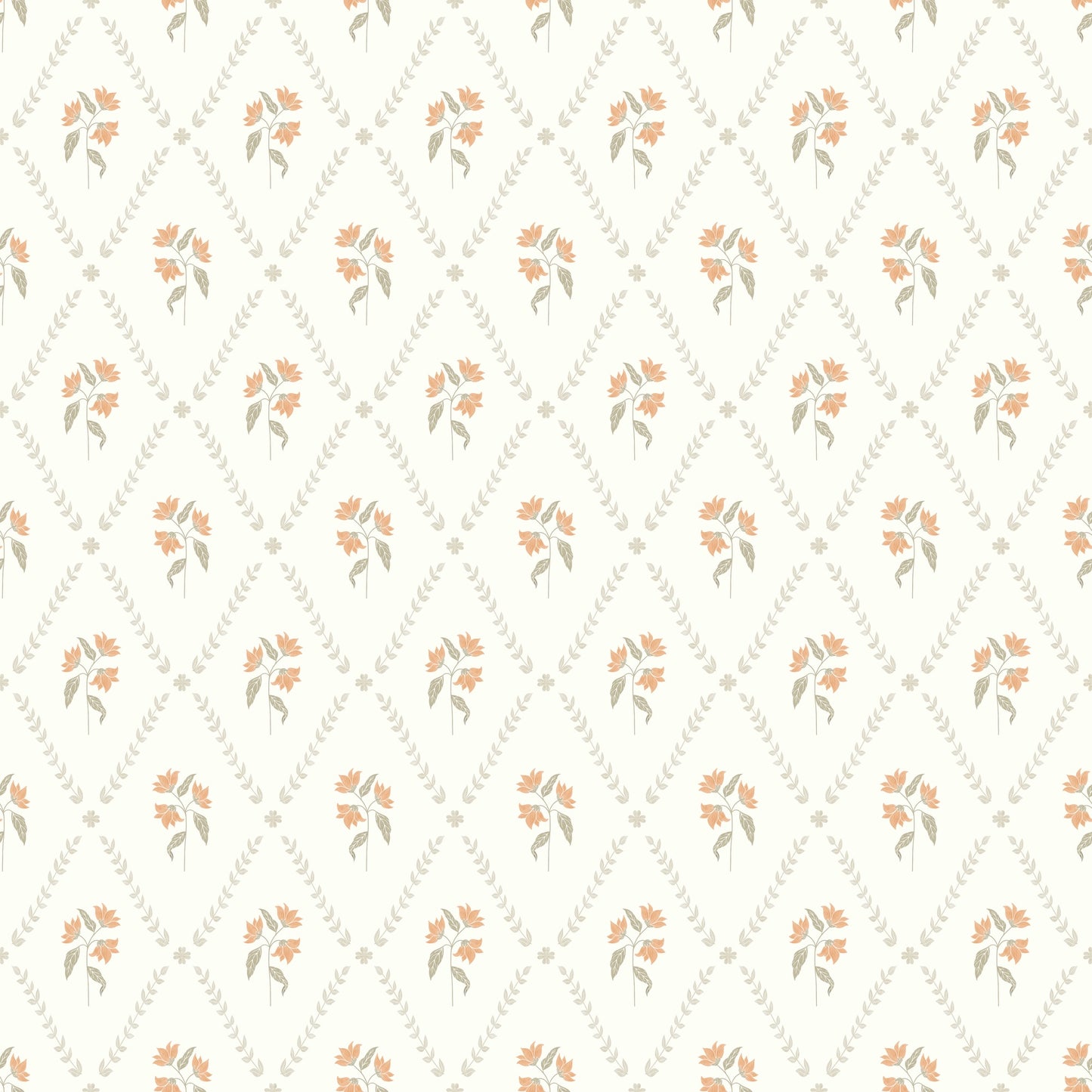 Papier peint Summer Gray - Eline - Printemps