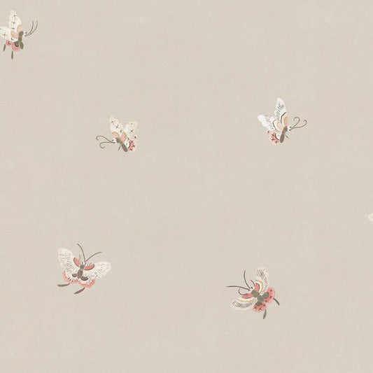Papier peint Sandberg - Papillons - Grès