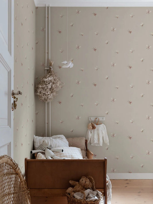 Papier peint Sandberg - Papillons - Grès