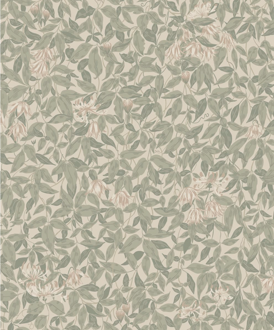 Papier peint Sandberg - Linnea Jardin Vert