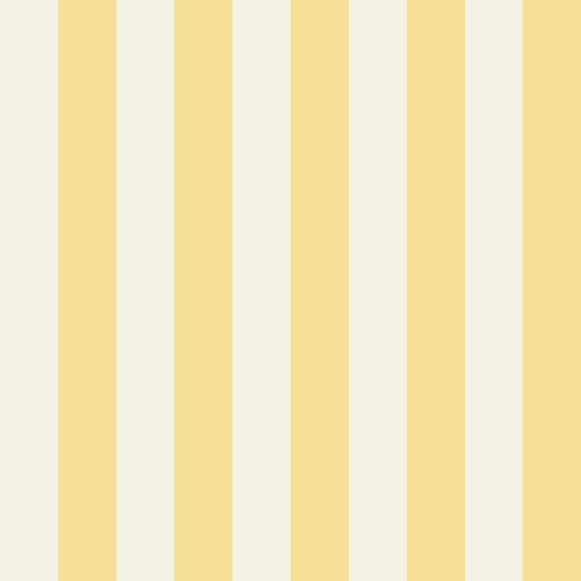 Papier peint rayures - Ventnor - Jaune bonbon