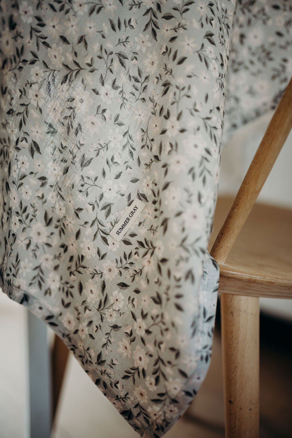 Nappe en lin - Summer Gray - Freja Meadow