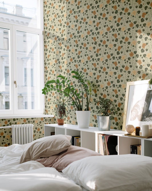 Peel & Stick Wallpaper - Hallie - Cream