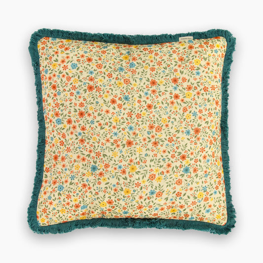 Linen Cushion Cover - Summer Gray - Freja Confetti