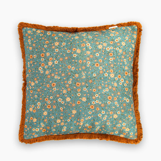 Linen Cushion Cover - Summer Gray - Freja Sky