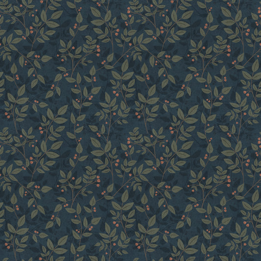 Papier peint gris d'été - Dagma - bleu
