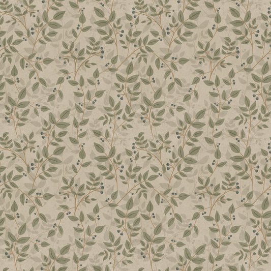 Papier peint gris d'été - Dagma - vert