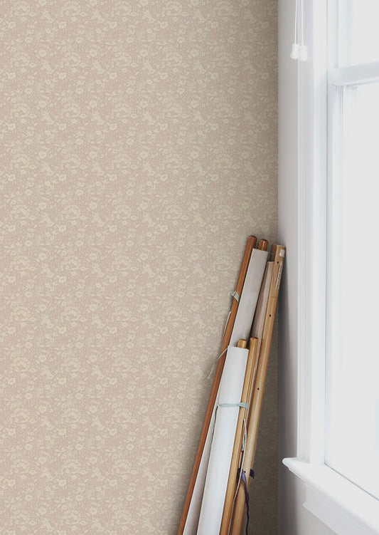 Peel & Stick Wallpaper - Doris - Dusty Pink