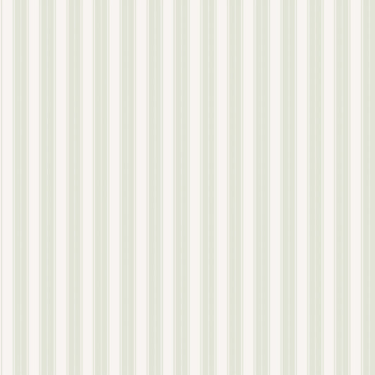 Papier peint rayures - Newport - vert