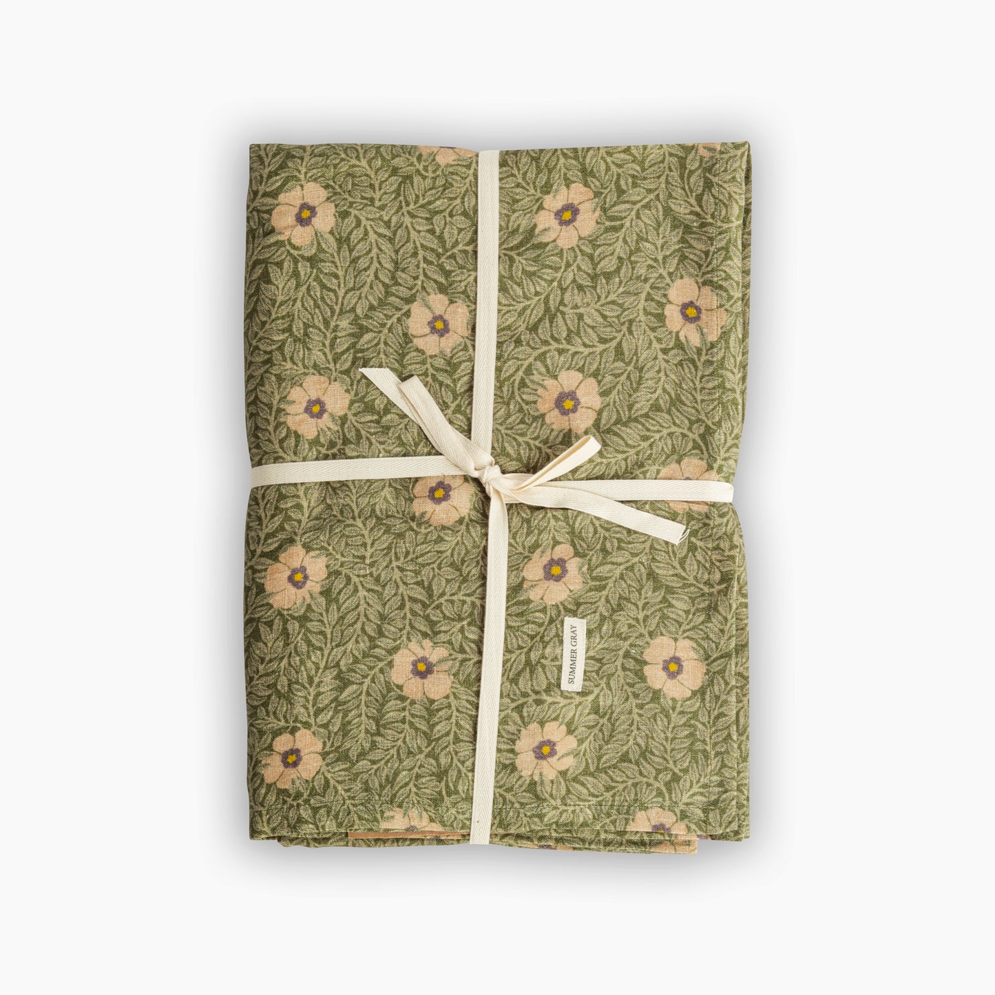 Linen Table Cloth - Summer Gray - Kicki