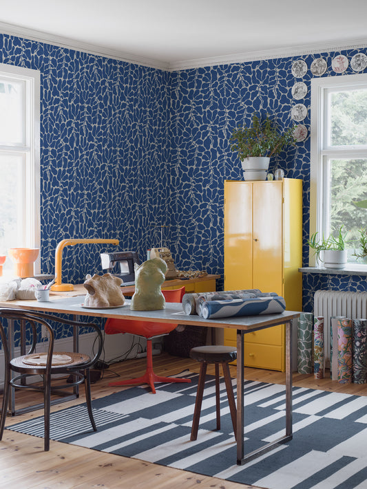 Papier peint Borastapeter - Mon jardin secret - Bleu