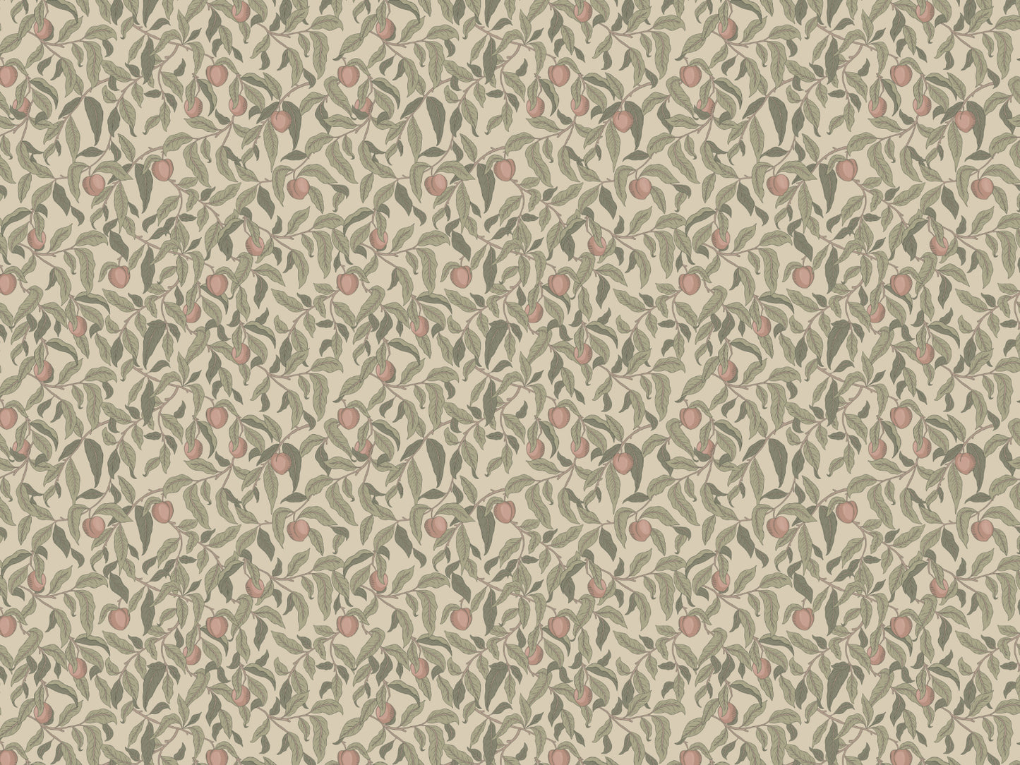 Summer Gray Wallpaper - Lena - Sage (SALE)