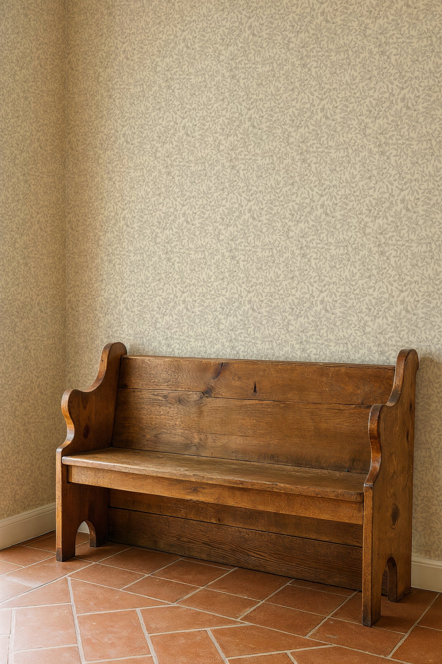 Summer Gray Wallpaper - Junia -  Soft Sand