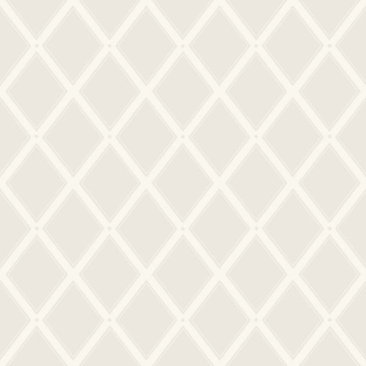 Summer Gray Wallpaper - Trellis - Grey