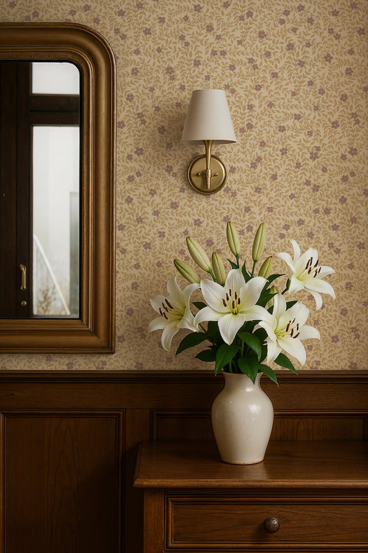 Summer Gray Wallpaper - Lief - Violet
