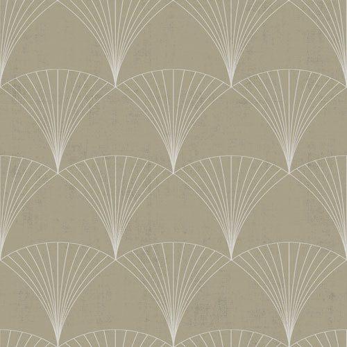 Papier peint Midbec - Motif géométrique 12003 - Beige