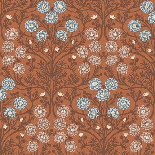 Midbec wallpaper  - Bellis - rust