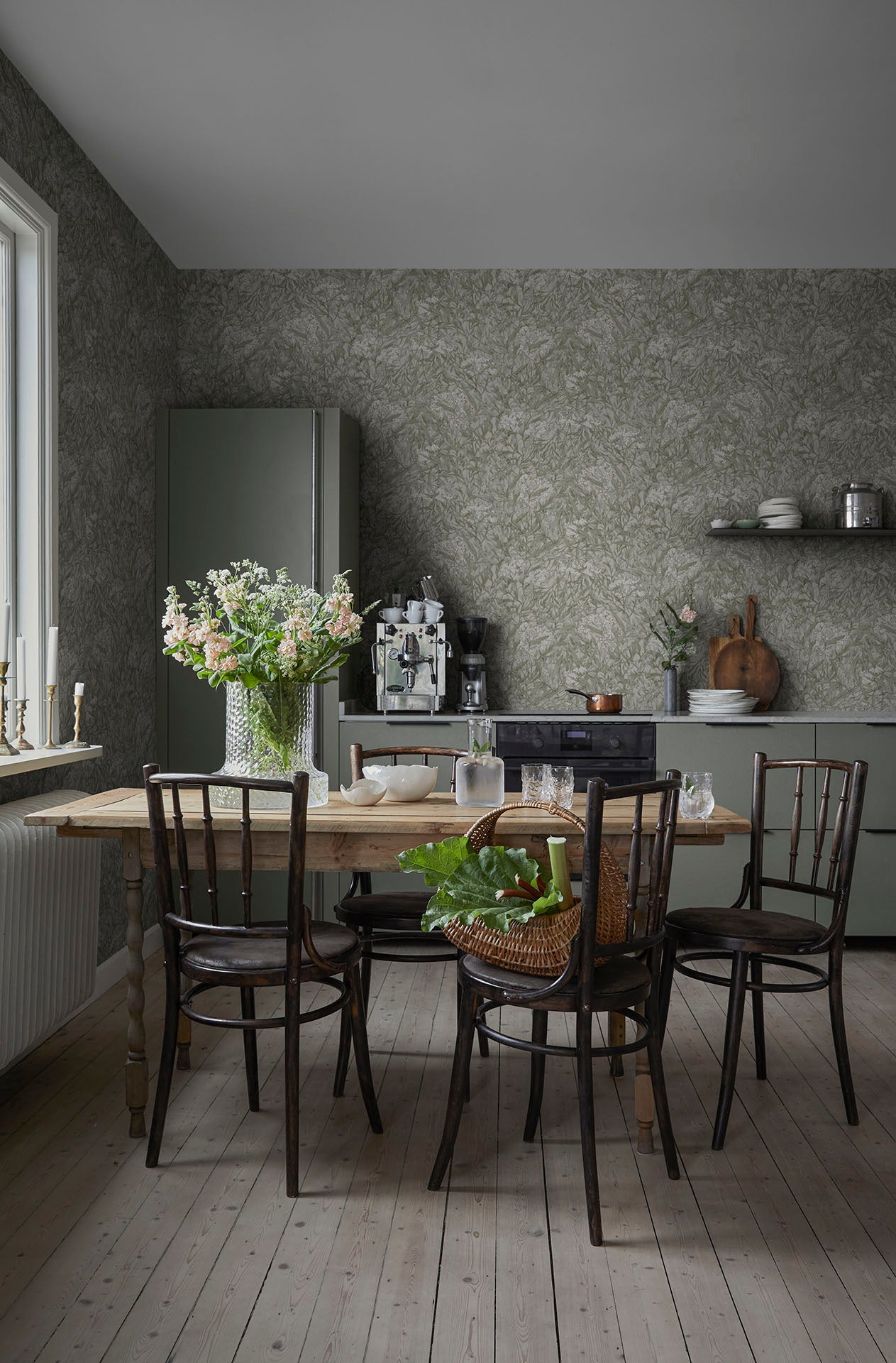 Sandberg Wallpaper - Malin Sage Green