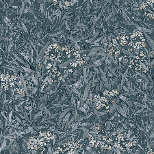 Sandberg Wallpaper - Malin Indigo Blue