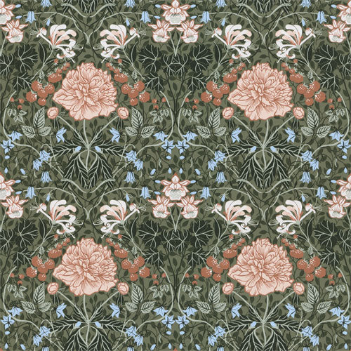 Papier peint Midbec - Lyckebo - Vert