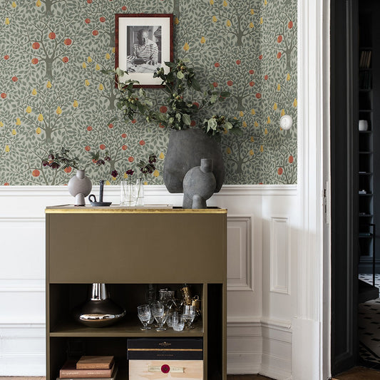 Midbec Wallpaper - Pomona- Light Green 33014