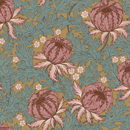 Papier peint Midbec - Arthur - Abricot orange