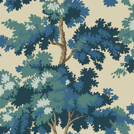 Papier peint Sandberg - Raphaël Bleu